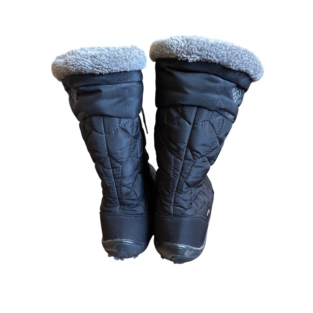 Columbia Minx Mid II Winter Boots Womens 8 Black Waterproof Insulated - Picture 3 of 6